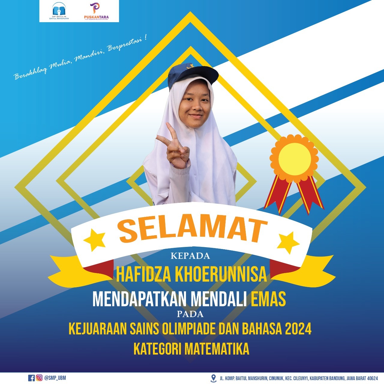 Kejuaraan Sains Olimpiade dan Bahasa 2024 Kategori Matematika